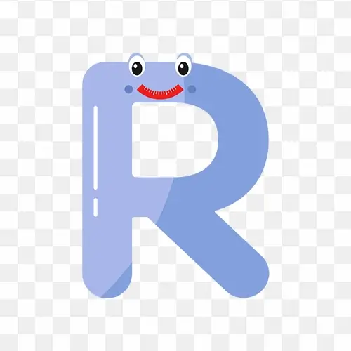 R Letter Alphabet free stock png